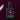 Green FLash LED lak AUBERGINE