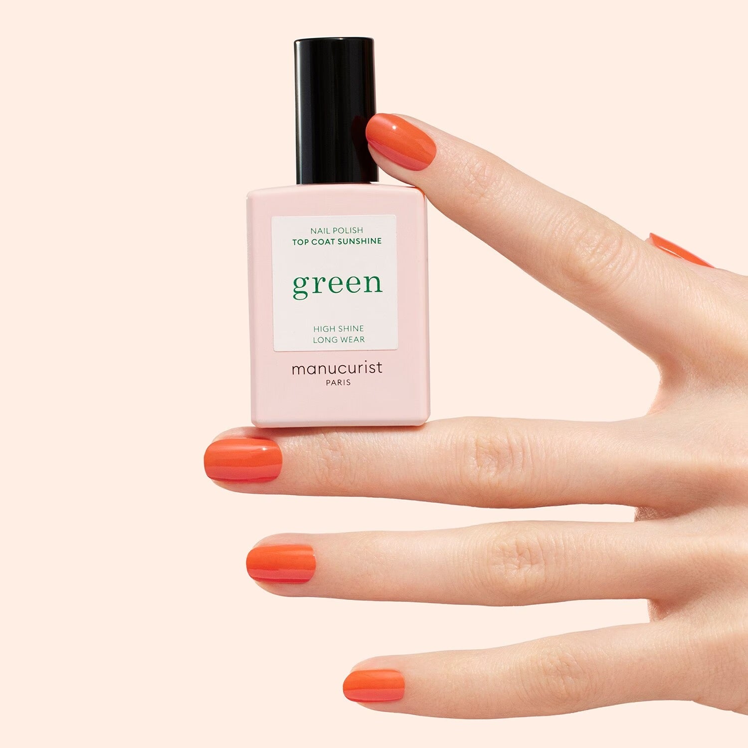 Green Gel Like Top Coat