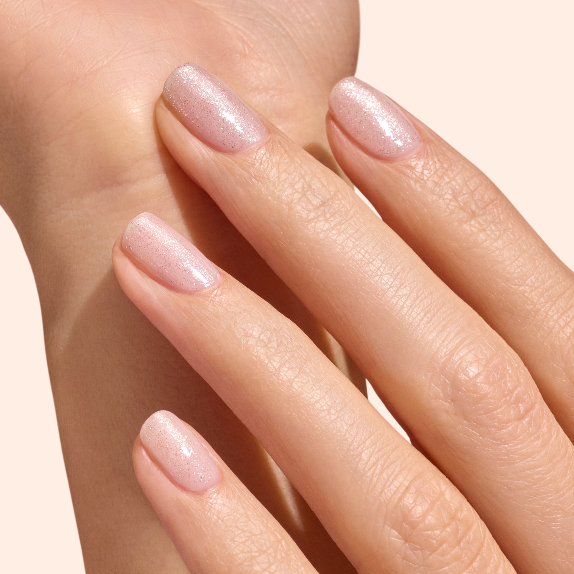 Green Flash LED Shimmery Top Coat Silver