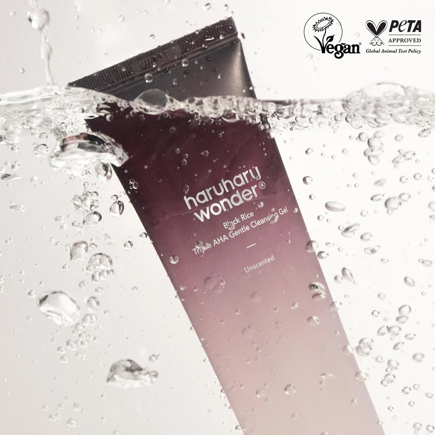 Black Rice Triple AHA Gentle Cleansing gel
