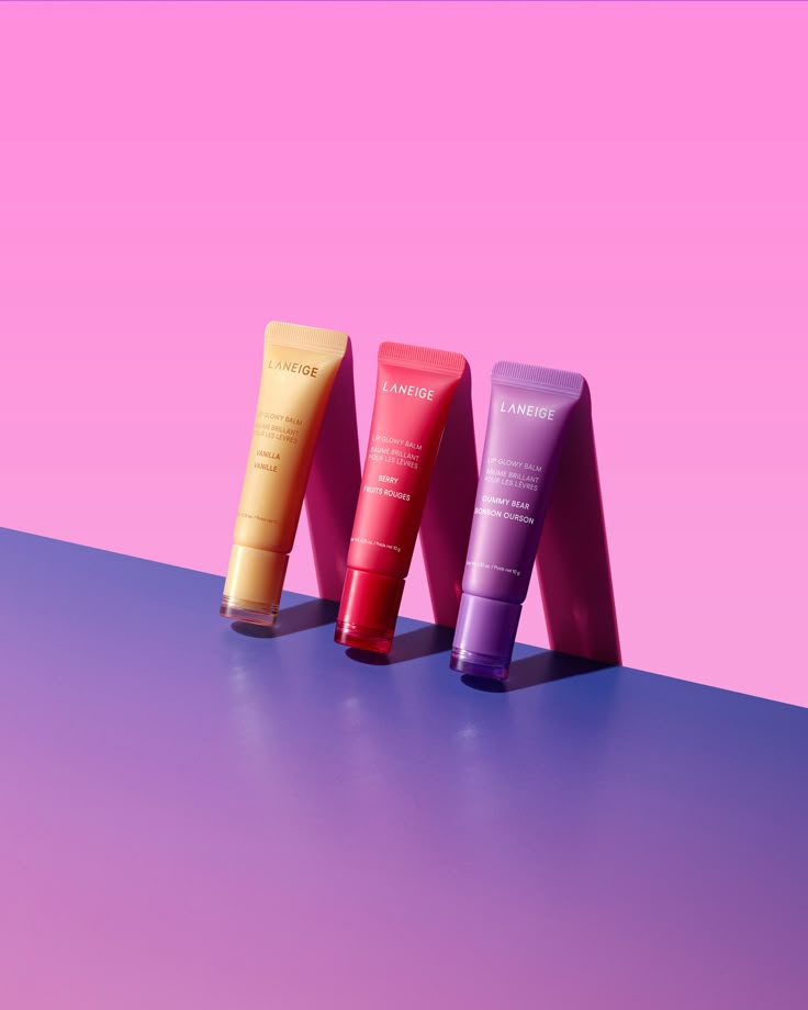 Lip Glowy Balm Trio Set