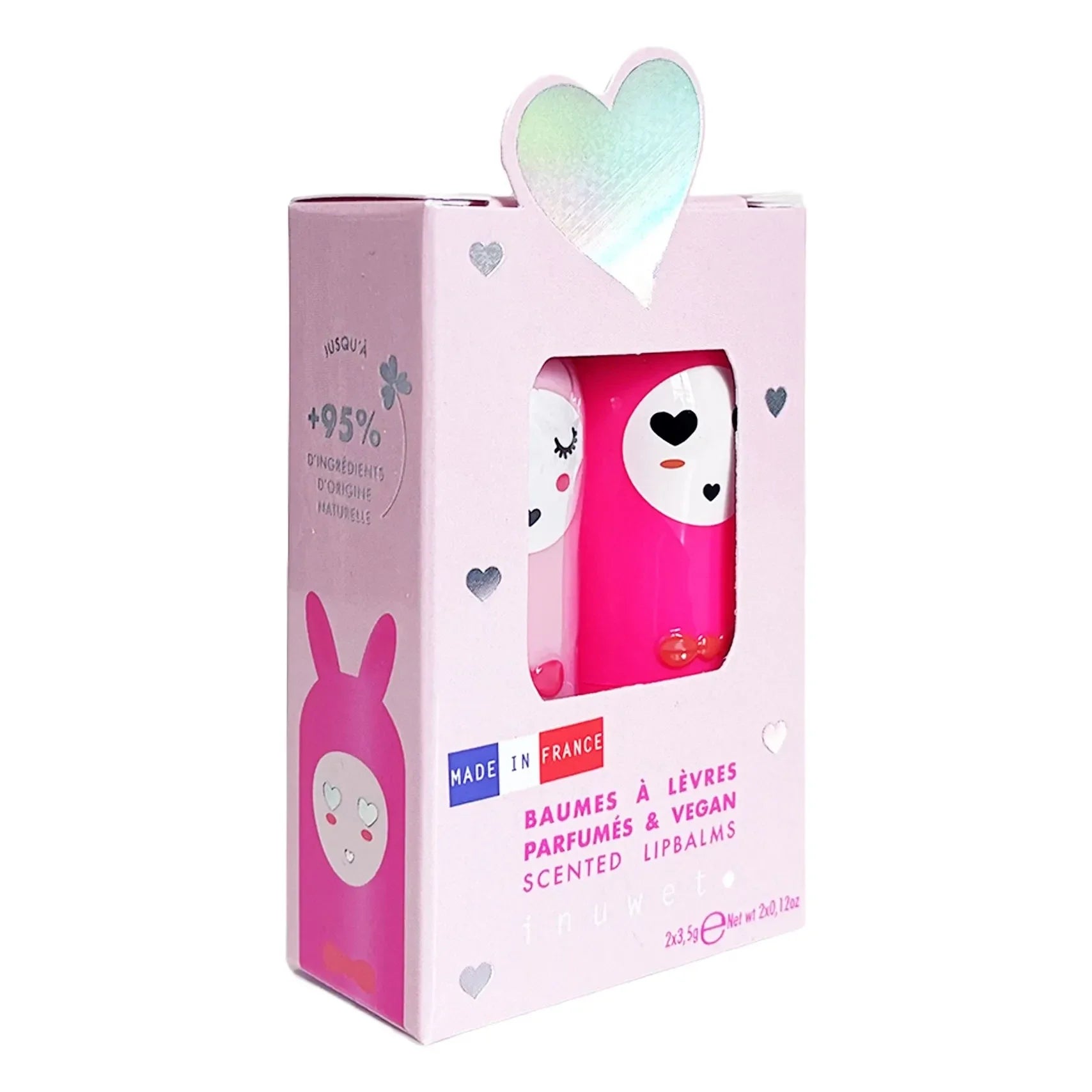 Duo Baumes Bloom - Lip Balm Cherry + Strawberry