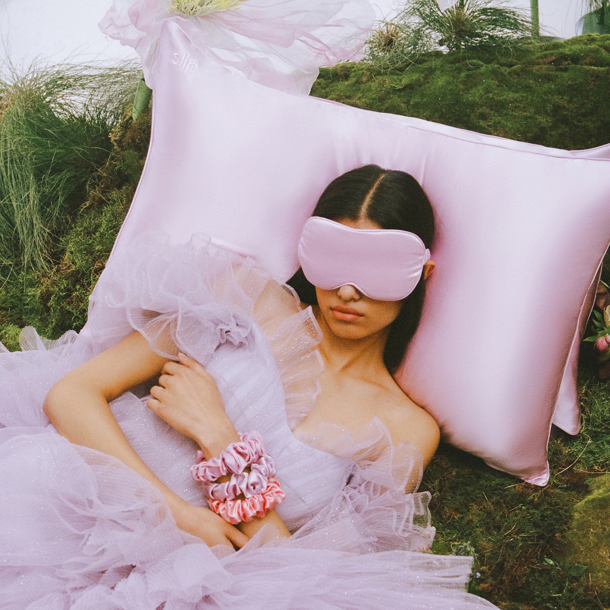 Silk Pillowcase Wildflower
