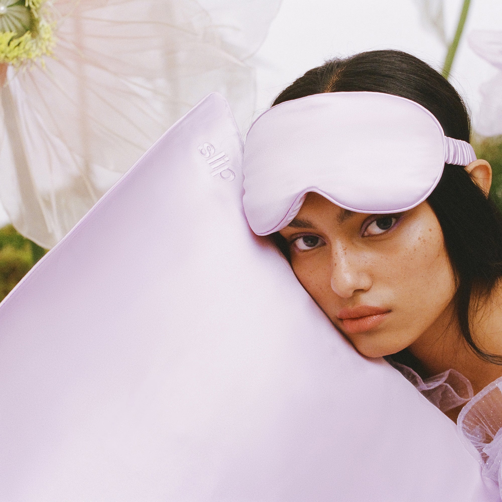 Silk Pillowcase Wildflower