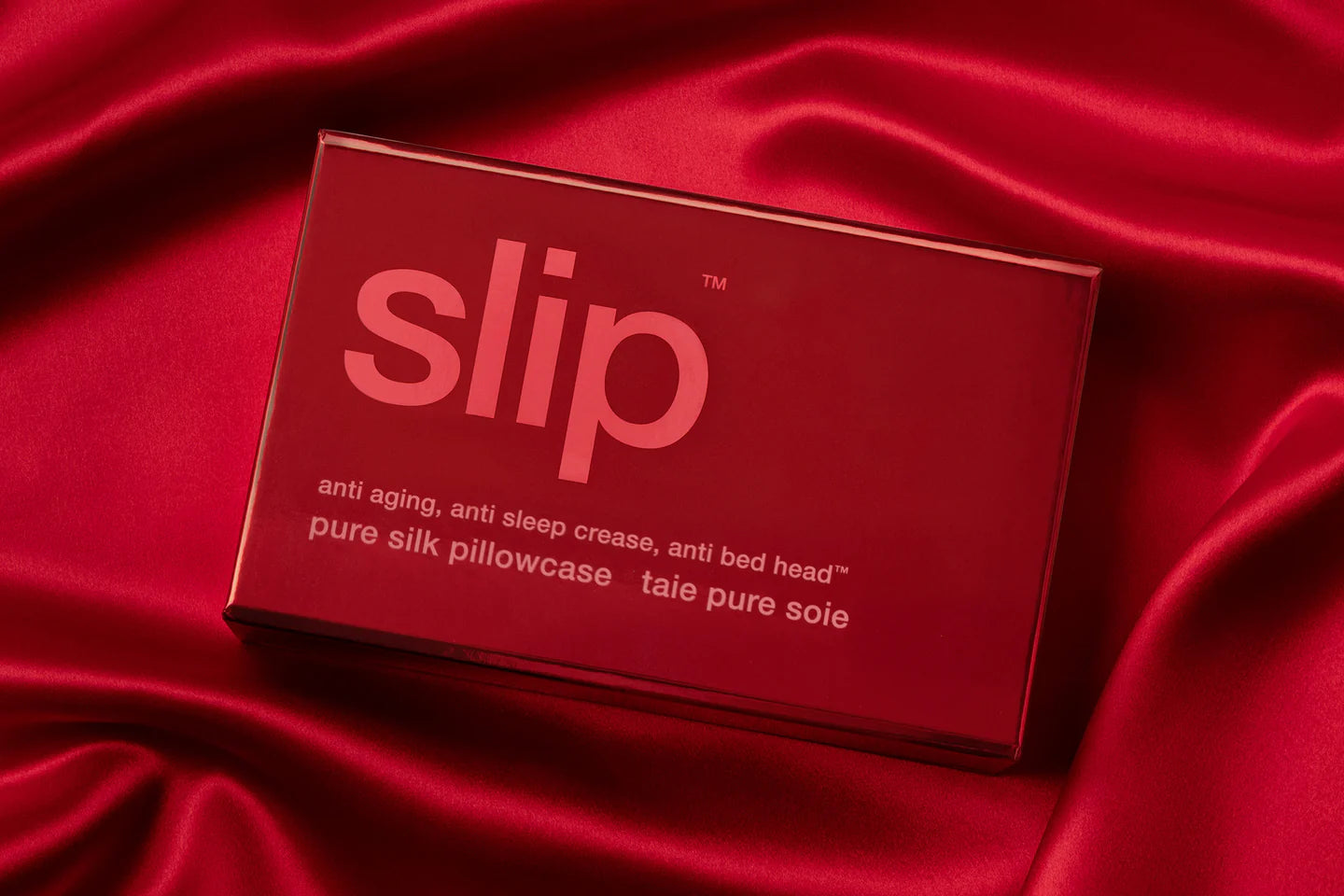 Silk Pillowcase Scarlet