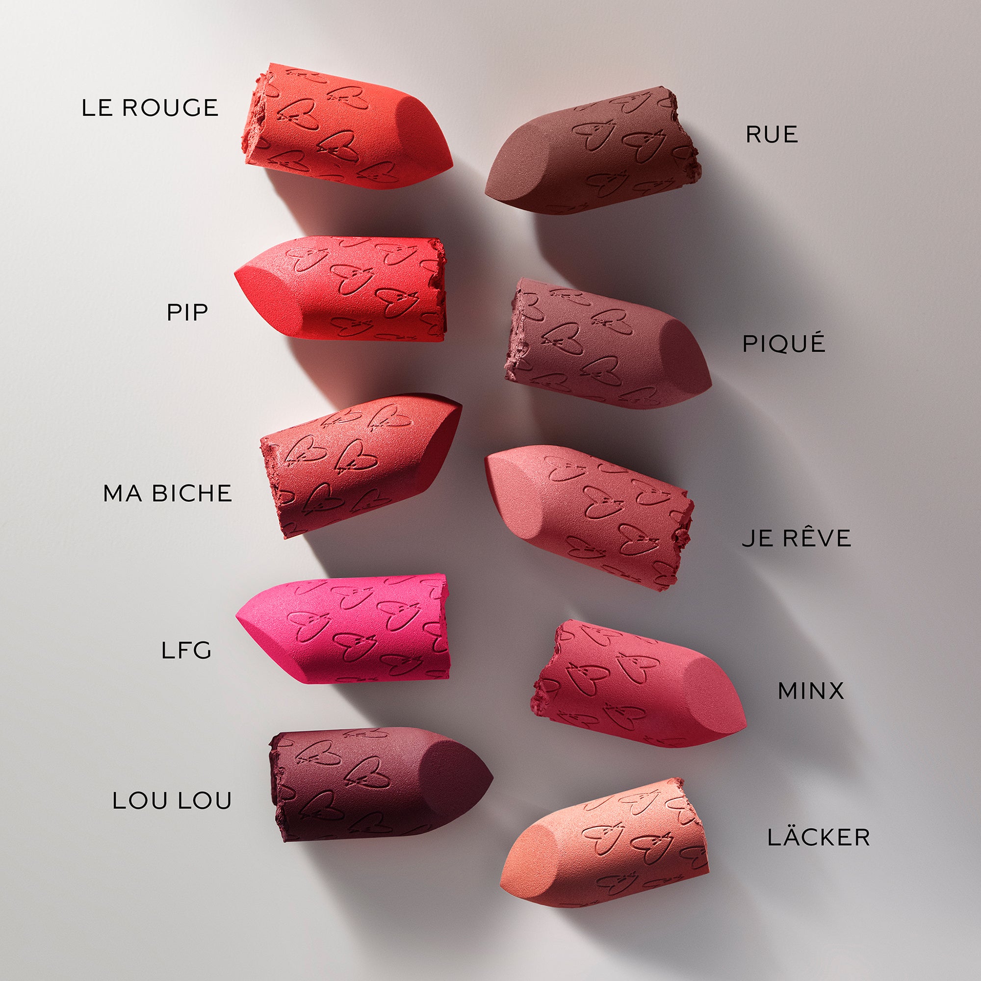 Lip Suede Matte Lipstick - Lacker