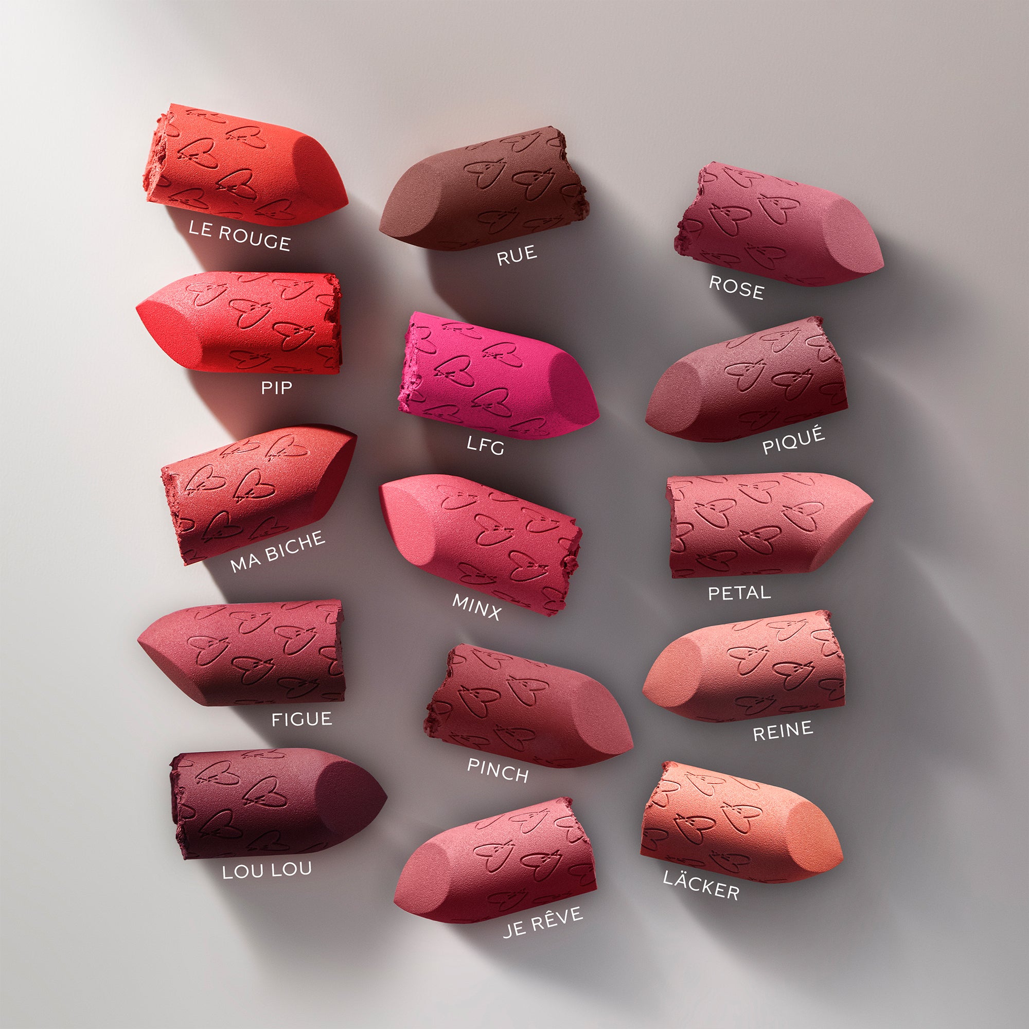 Lip Suede Matte Lipstick - Reine