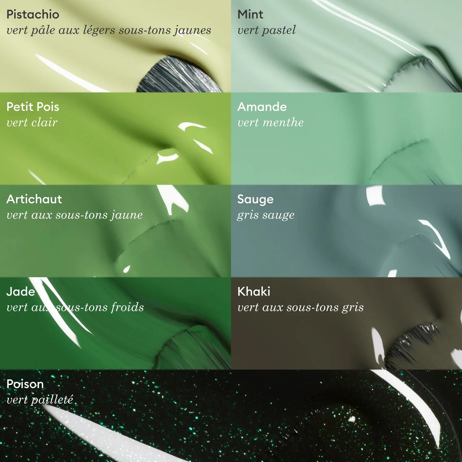 Green Flash LED lak Pistachio