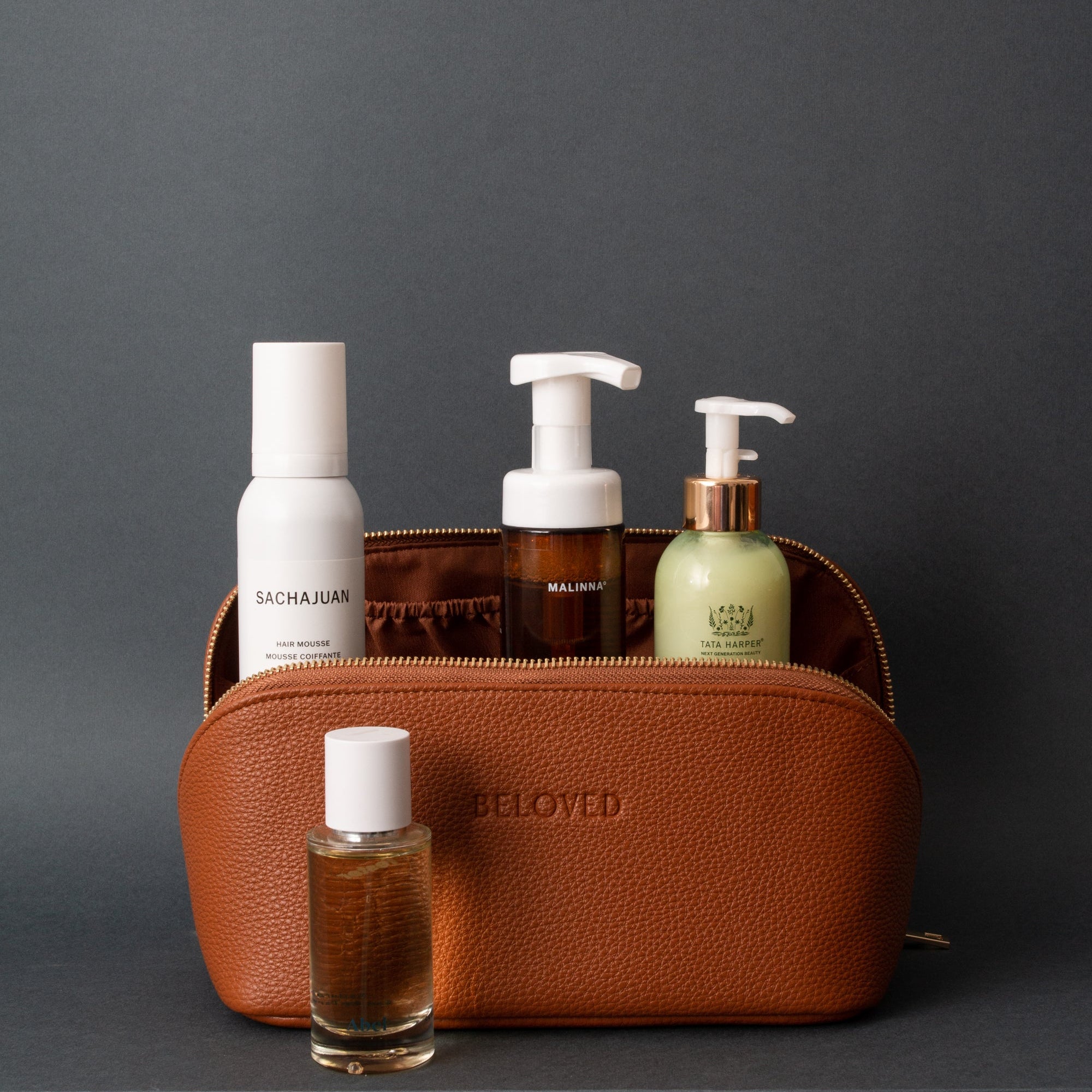 Travel Beauty Bag Chocolate
