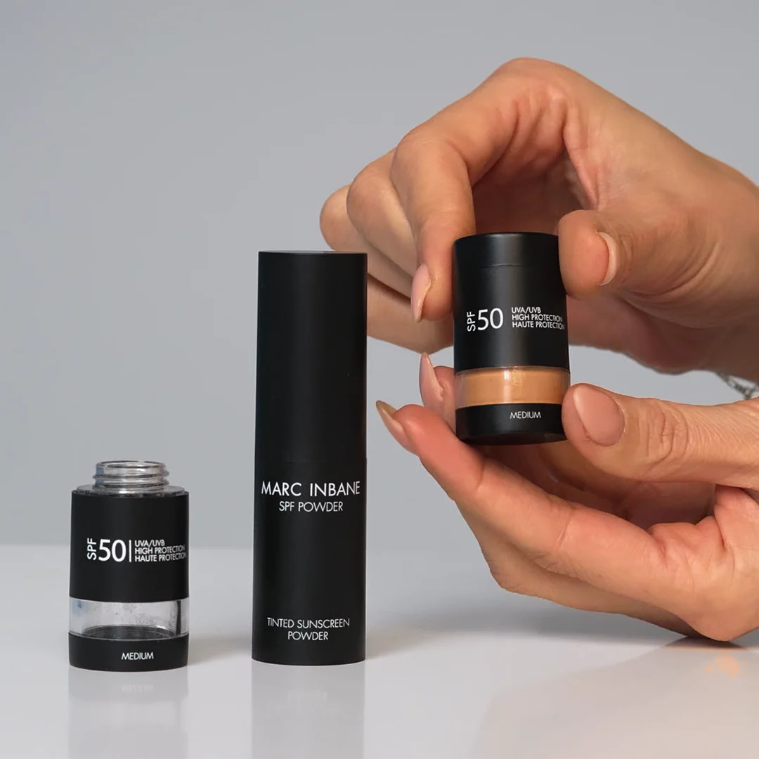 Tinted SPF50 Powder Medium