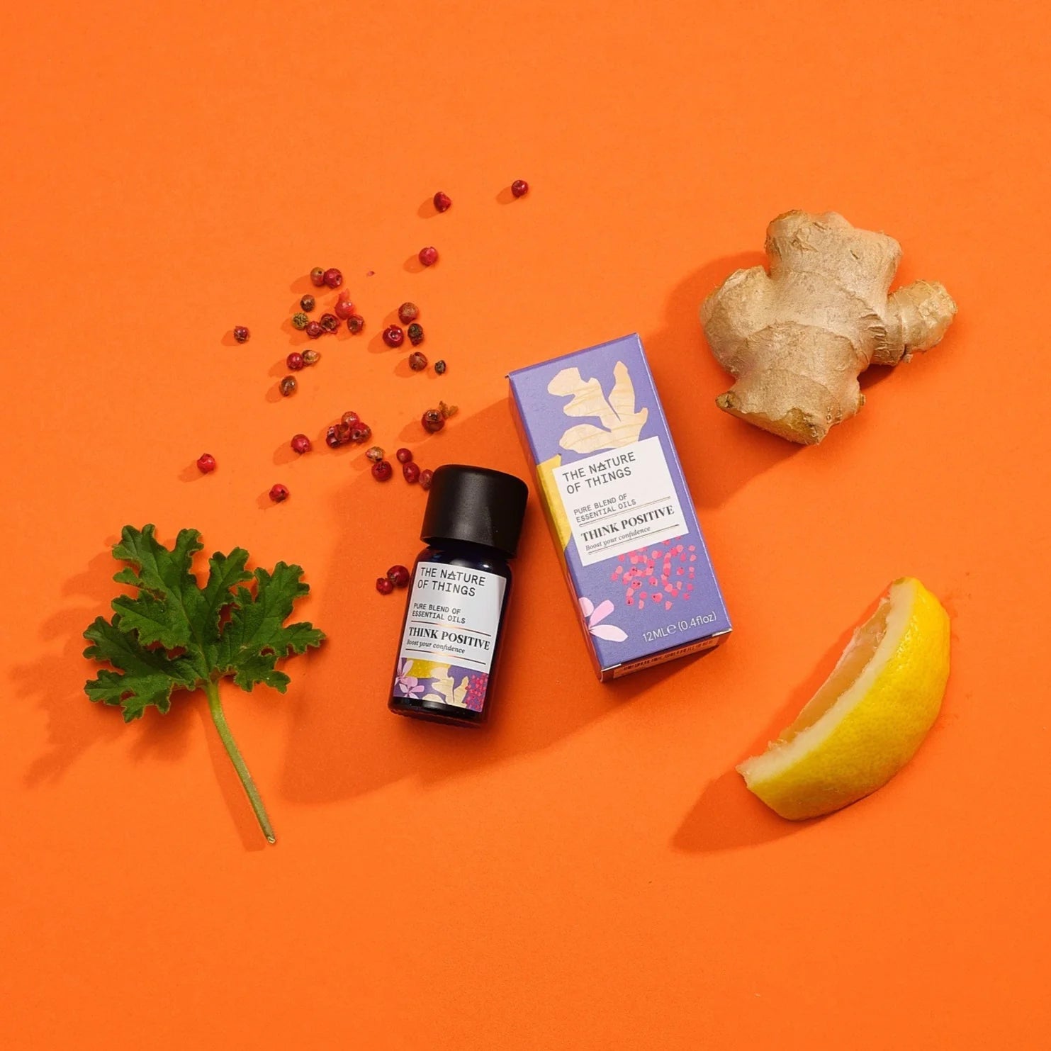 Směs esenciálních olejů Think Positive