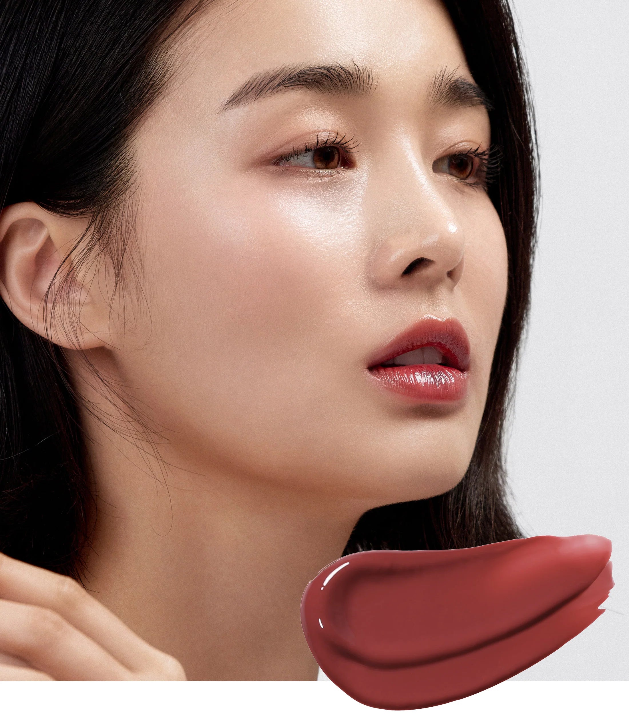 Glowy Ampoule Tint Brown Red