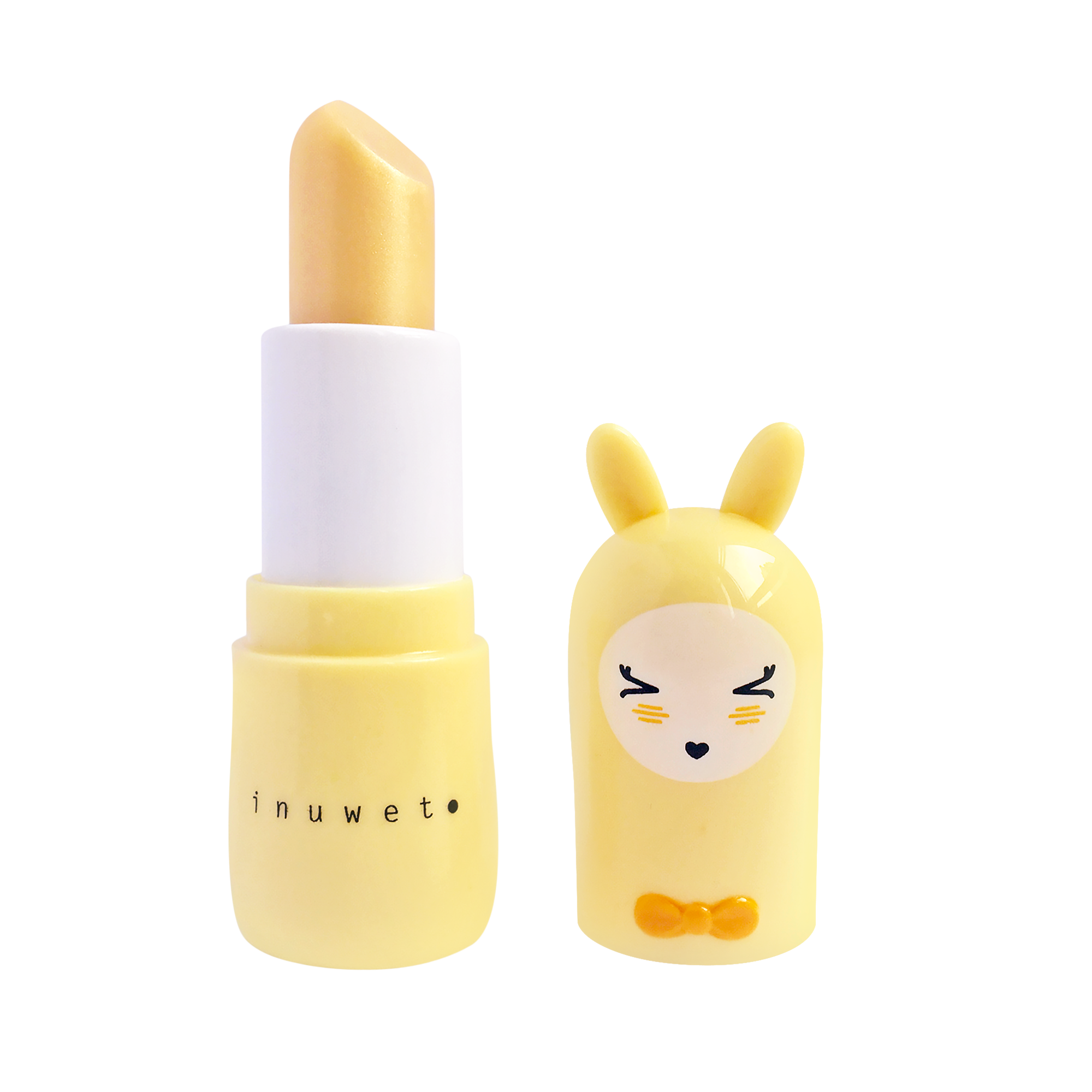 Lip Balm Pineapple Glitter Gold