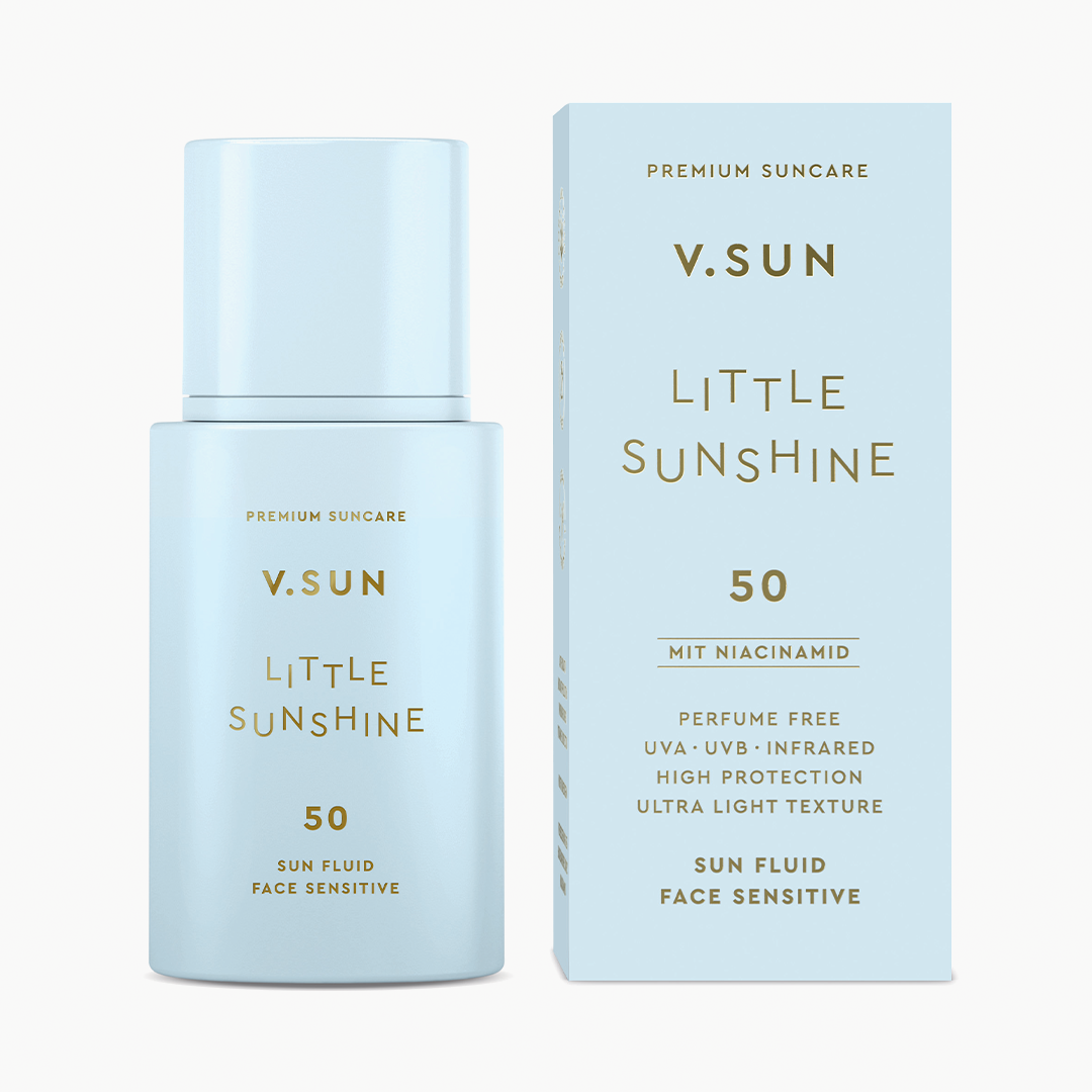 Opalovací fluid na obličej SPF 50 bez parfemace