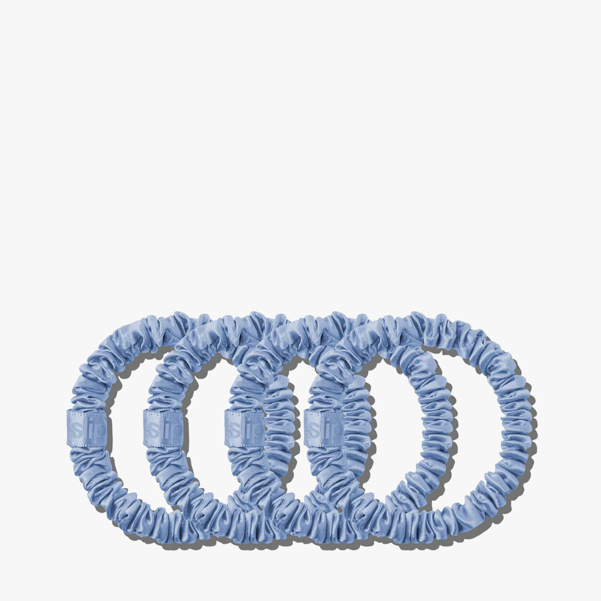 Skinny Scrunchies Cornflower 4x