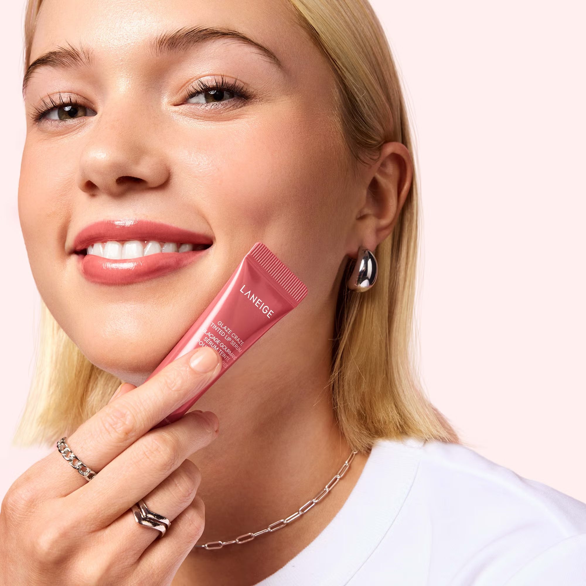 Glaze Craze Tinted Lip Serum – Peach Glaze