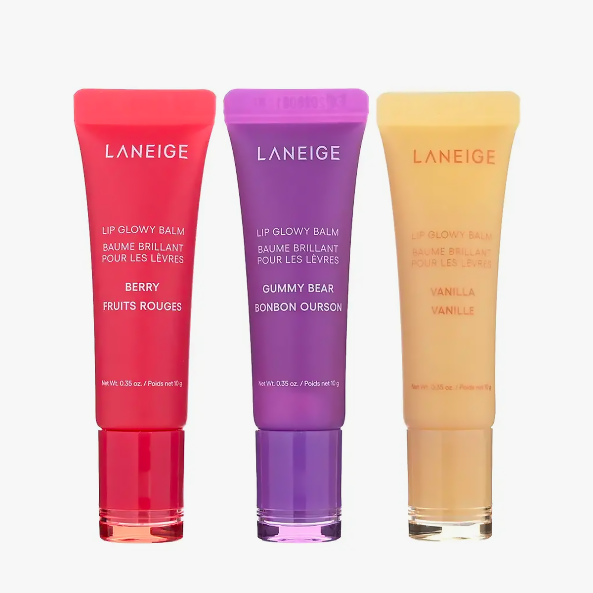 Lip Glowy Balm Trio Set