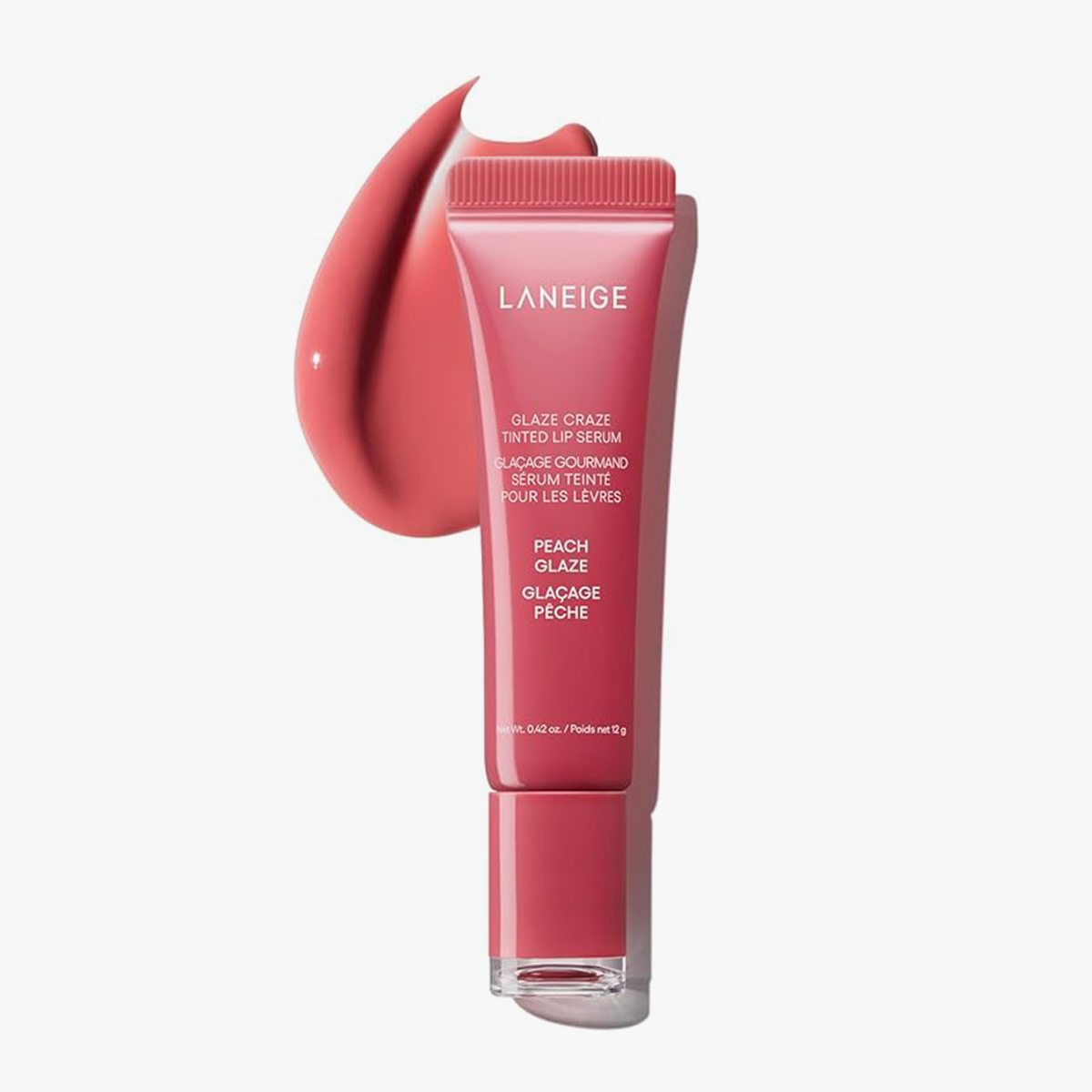 Glaze Craze Tinted Lip Serum – Peach Glaze