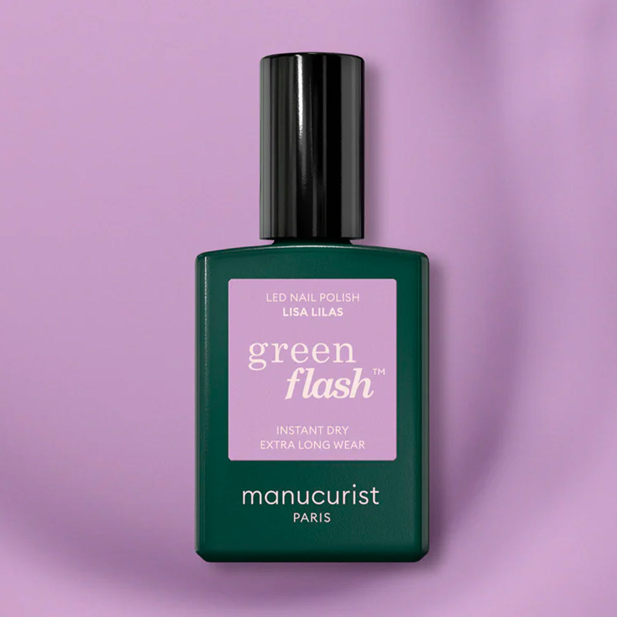 Green Flash LED lak Lisa Lilas