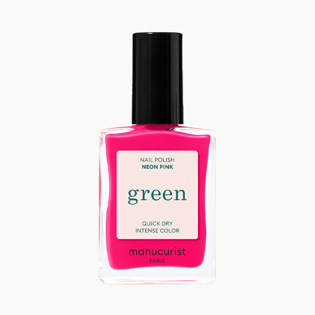Green lak Neon Pink