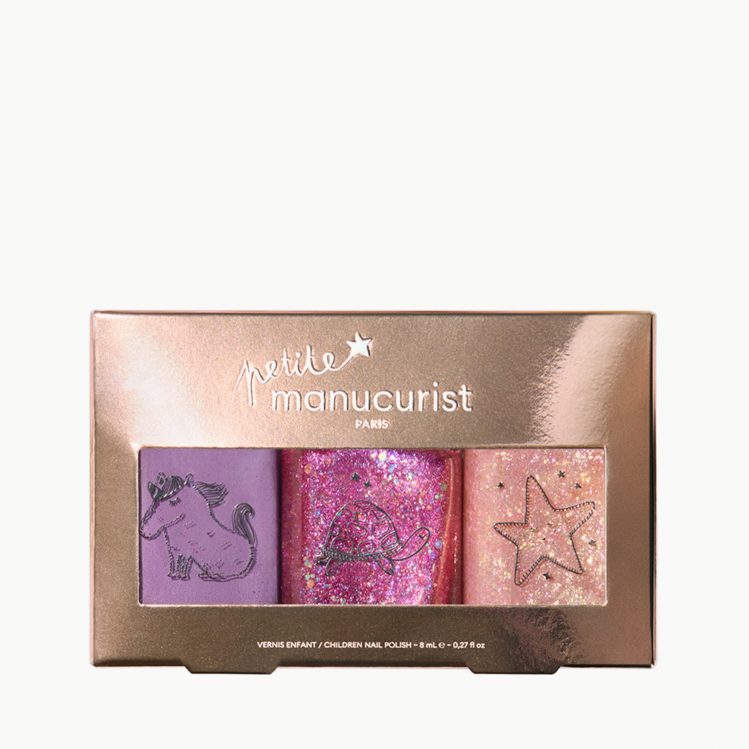 Kids nail polish set Petite Manucurist Trio