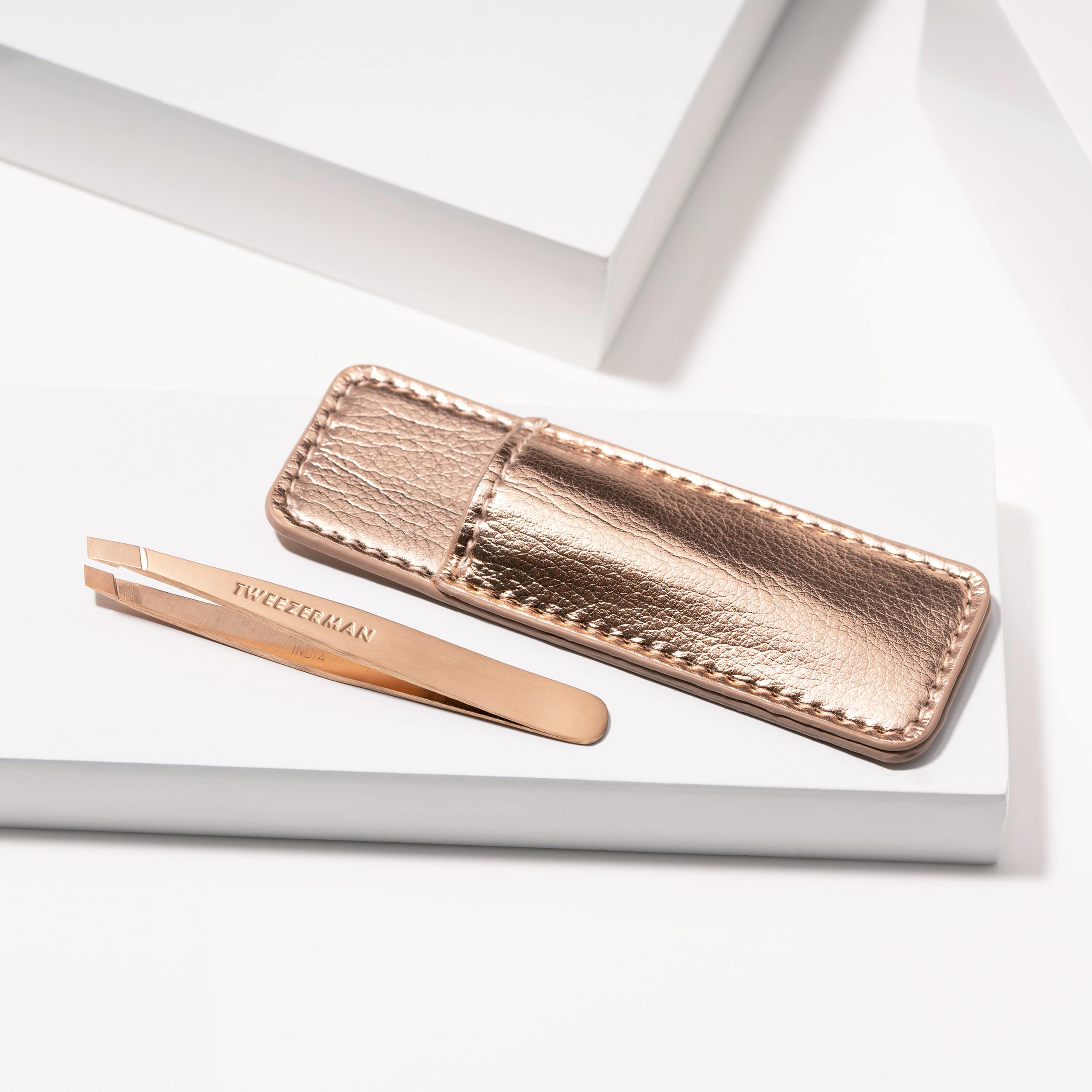 Mini Slant & Case Rose Gold