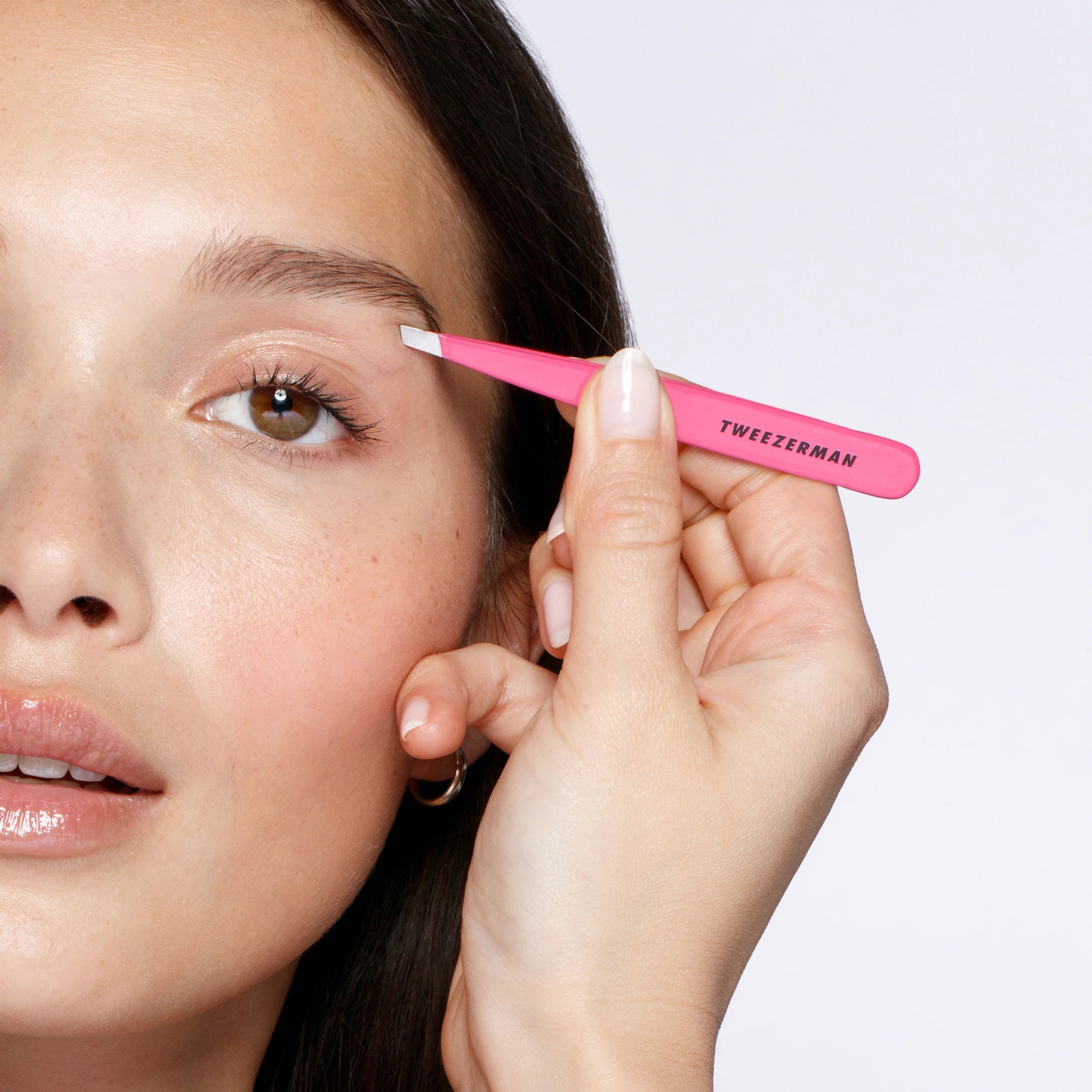 Slant Tweezer Pretty in Pink