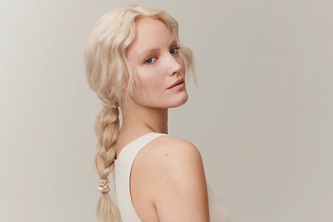 Skinny Scrunchies Blonde 4x