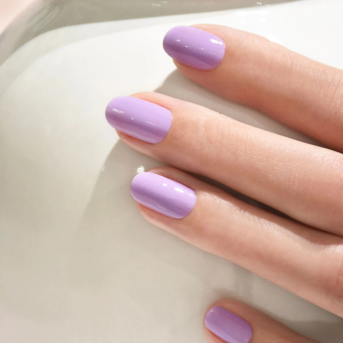 Green Flash LED lak Lisa Lilas