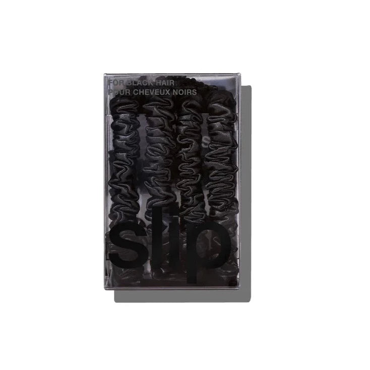 Skinny Scrunchies Black 4x