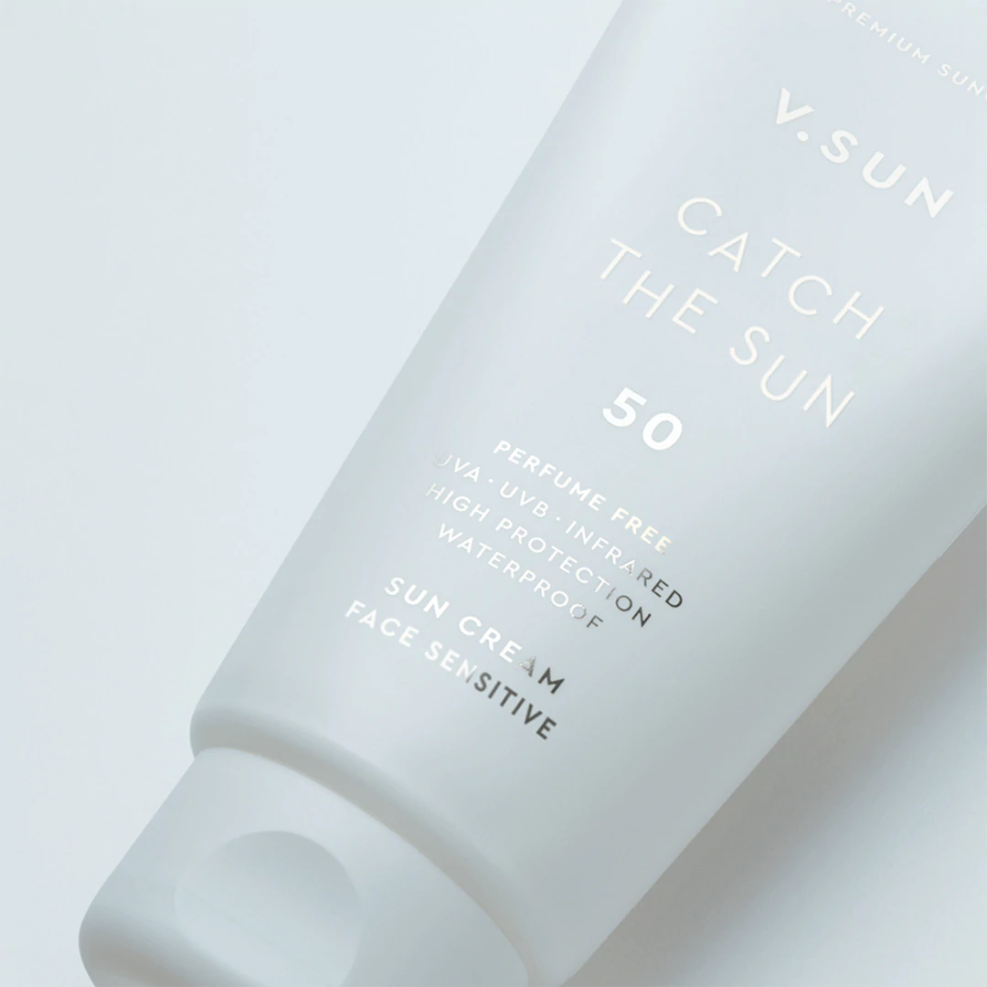Opalovací krém na obličej SPF 50 bez parfemace