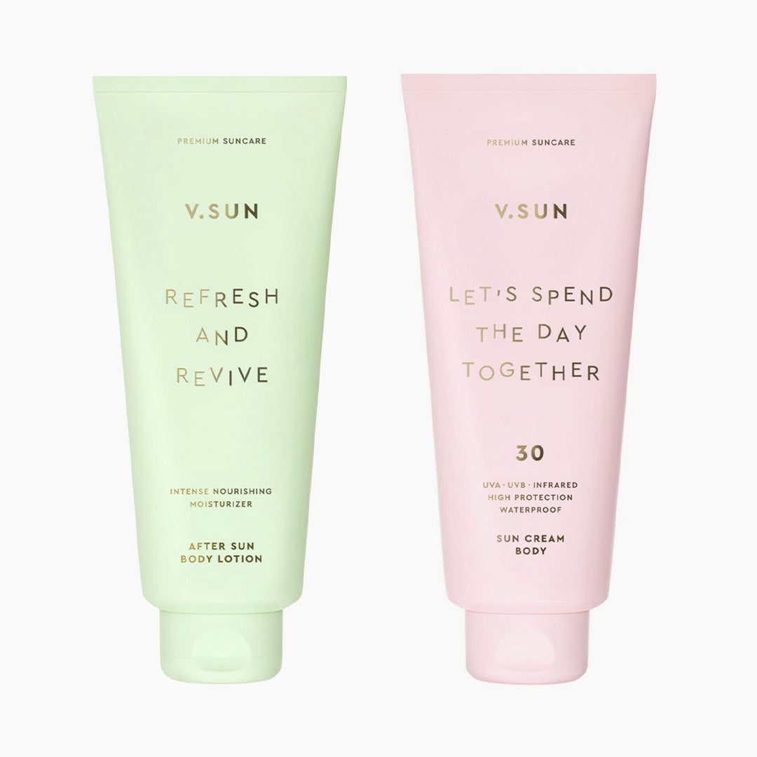 Set Opalovací krém na tělo SPF 30 + zklidňující krém po opalování