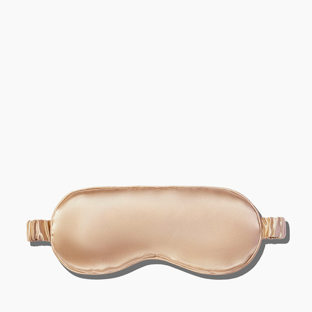 Silk Sleep Mask Caramel